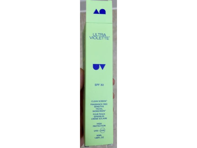 Ultra Violette Facial Sunscreen, SPF 30, 1.69 fl oz/ 50 mL