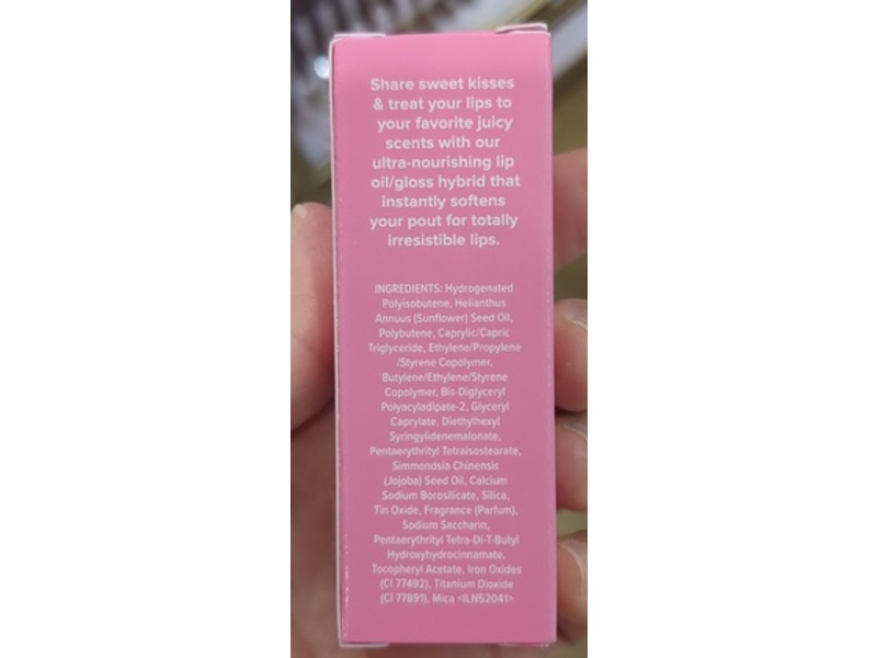 Too Faced Kissing Jelly Gloss Juicy Lip Oil, Pina Colada, 0.15 fl oz/4.50 mL