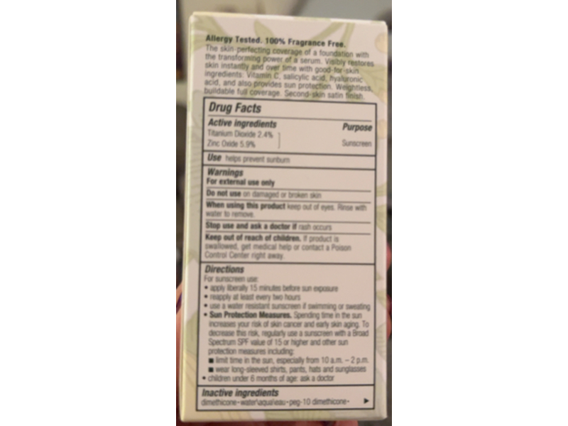 Clinique Even Better Clinical Serum Foundation, WN 64 Butterscotch, SPF 25, 1.0 oz/30 mL