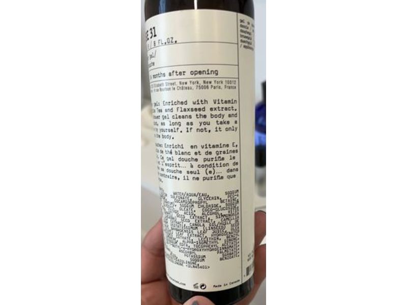 Le Labo Rose 31 Shower Gel, 8 fl oz/237 ml