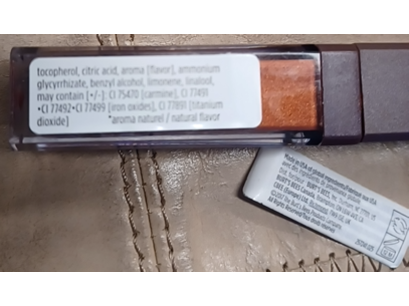 Burts Bees Liquid Lipstick, 804 Peony Puddle, 0.21 oz/5.95 g