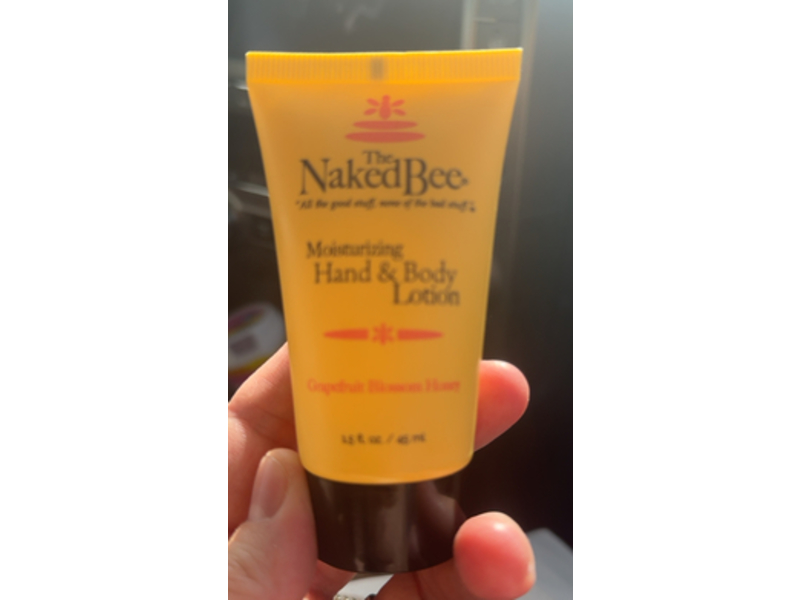 The Naked Bee Hand & Body Lotion,Grapefruit Blossom Honey, 1.5 fl oz/45 mL