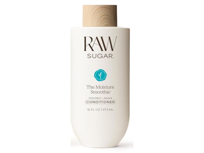 Raw Sugar The Moisture Smoothie Shampoo, Coconut, + Agave, 16 fl oz/473 mL, Pack Of 2