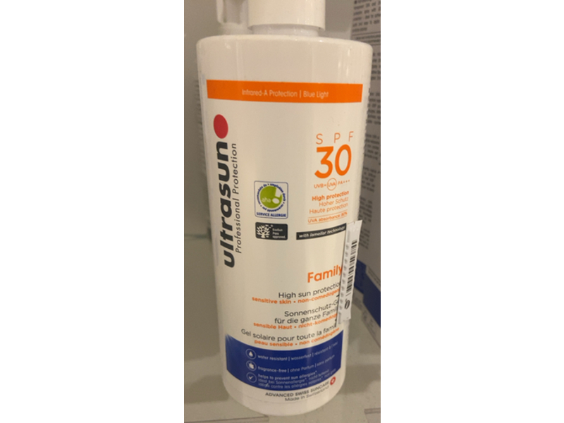 Ultrasun Family High Sun Protection, SPF 30, 400 mL