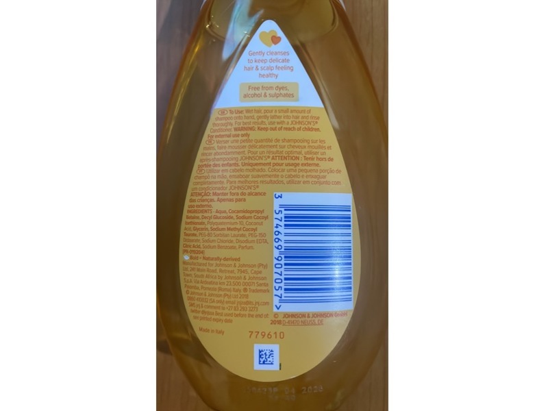Johnson's Baby Shampoo, 300mL