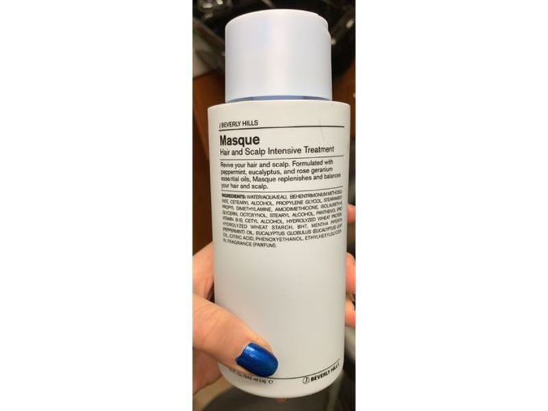J Beverly Hills Masque Hair & Scalp Intensive Treatment, 12 fl oz/340 mL