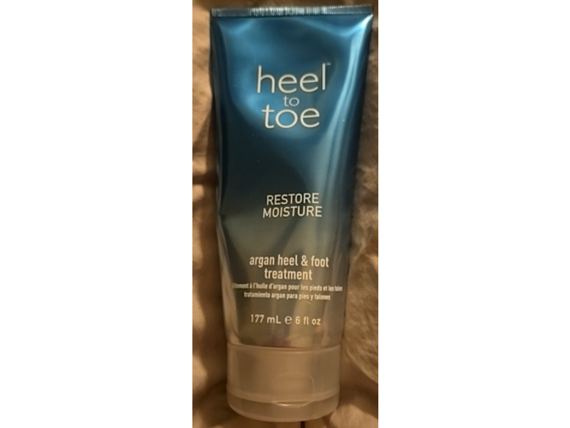 Heel to Toe Argan Heel & Foot Treatment, 6 fl oz/177 mL