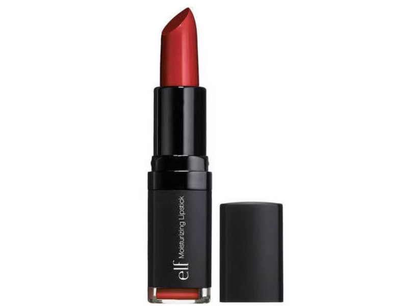 e.l.f. Cosmetics Moisturizing Lipstick, Red Carpet, 0.11 oz/3.2 g