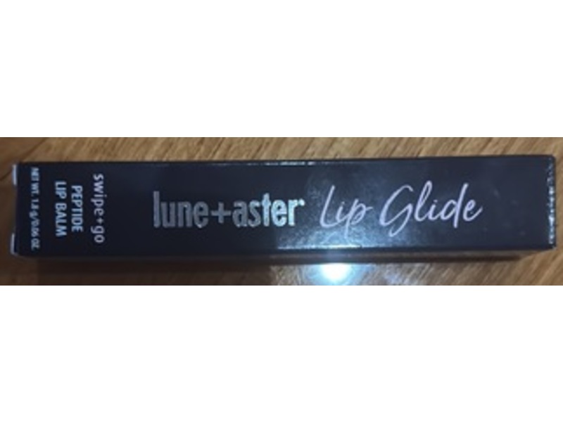 Lune+Aster Lip Glide Swipe+go Peptide Lip Balm, Pale Peach, 0.06 fl oz/1.8 g