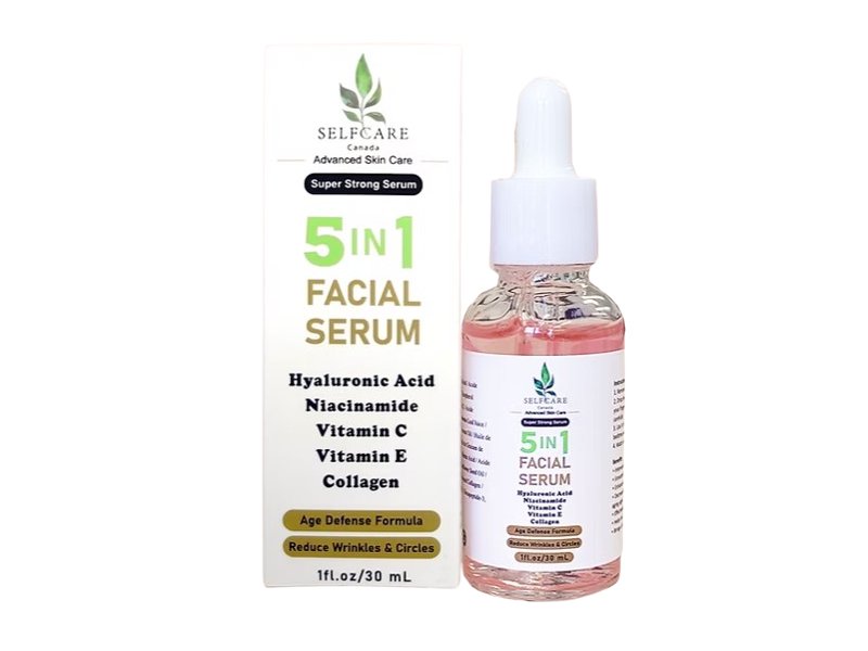 Selfcare 5 In 1 Facial Serum, 1 fl oz/30 mL