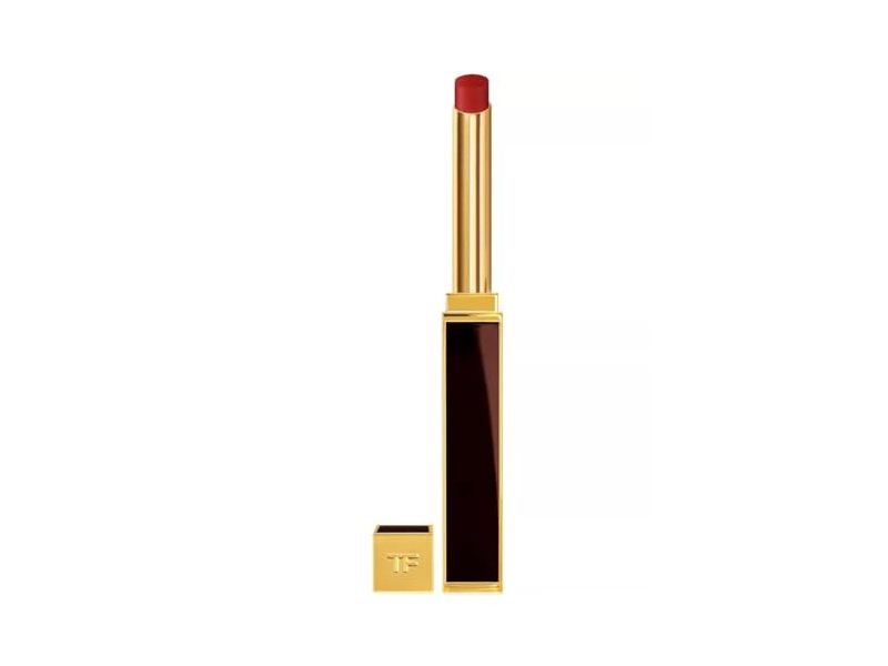 Tom Ford Slim Lip Color Shine Lipstick, 16 Scarlet Rouge, 0.03 oz/0.9 g