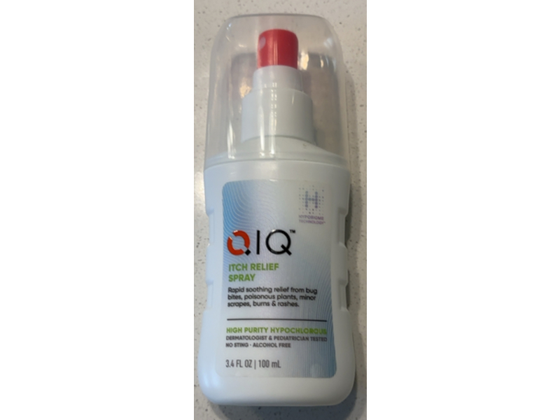 QIQ Itch Relief Spray, 3.4 fl oz/100 mL