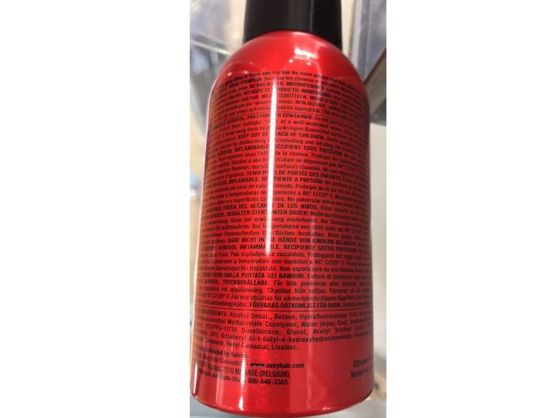 Sexy Hair Big Sexy Hair What A Tease Backcomb In A Bottle Firm Volumizing Hairspray, 4.2 oz/119 g