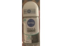 Nivea Black & White Invisible Anti-Perspirant, Fresh, 50 mL - Image 3