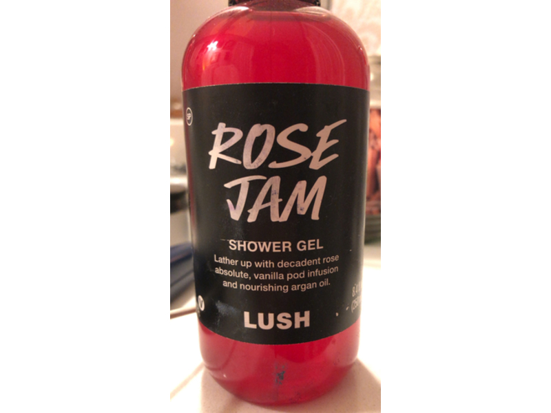 Lush Shower Gel, Rose Jam, 8.4 fl oz/250 mL