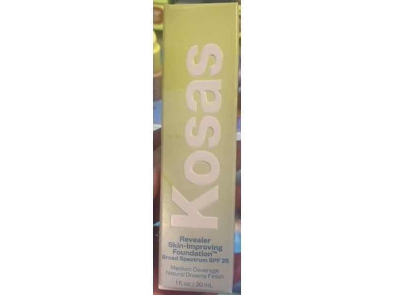 Kosas Revealer Skin Improving Foundation, SPF 25, 1 fl oz/30 mL