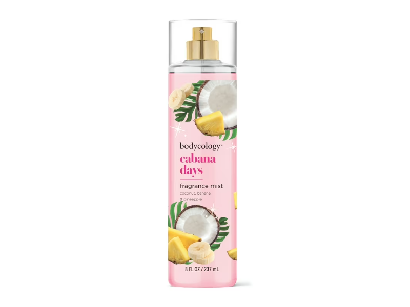 Bodycology Fragrance Mist, Cabana Days, 8 fl oz/237 mL