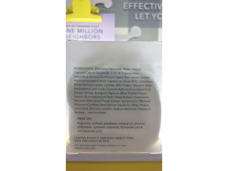 Beekman 1802 Buttermilk Makeup Melting Cleansing Balm, 0.39 oz