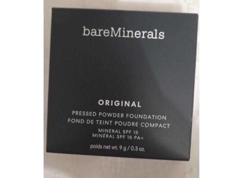 Bare Minerals Pressed Powder Foundation, SPF 15 PA+, Fair 01, 0.3 oz/9 g
