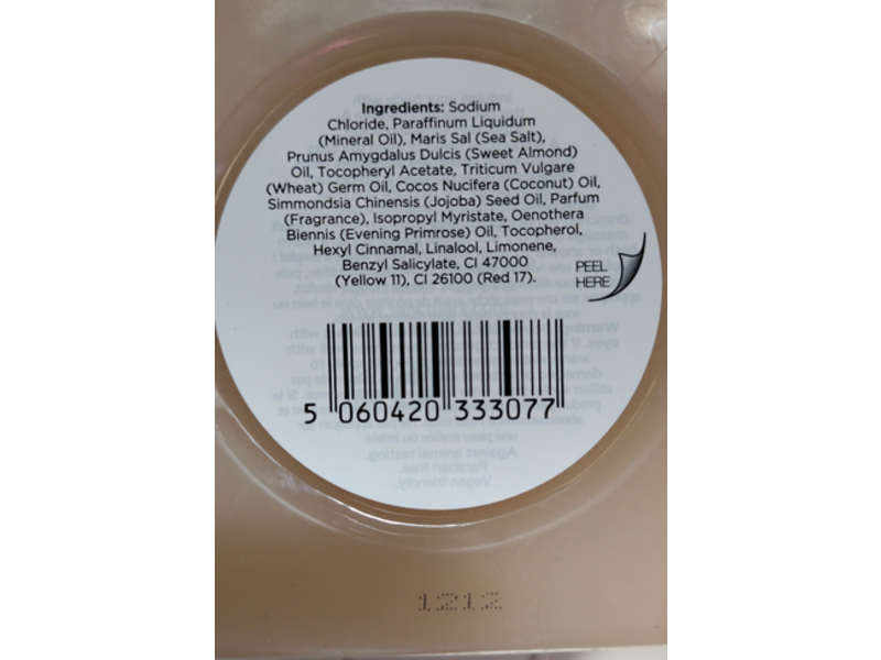 Sanctuary Spa Salt Scrub, 22.92 oz/650 g