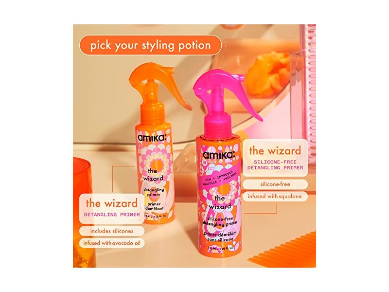 Amika the wizard detangling primer, 5 fl oz/150 mL