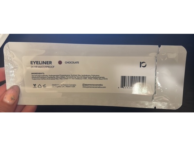 Persona Waterproof Eyeliner, Chocolate, 0.042 oz/1.2 g