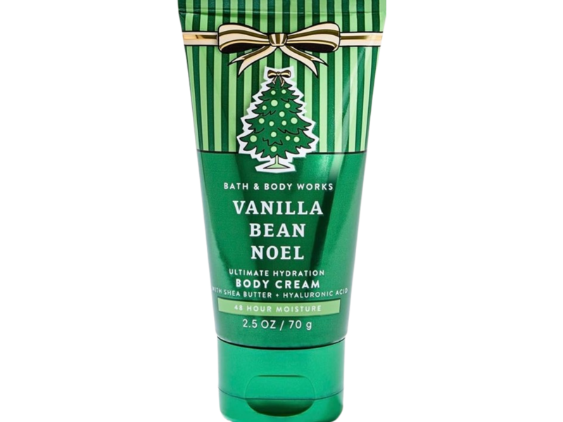 Bath & Body Works Ultimate Hydration Body Cream, Vanilla Bean, 2.5 oz/70 g