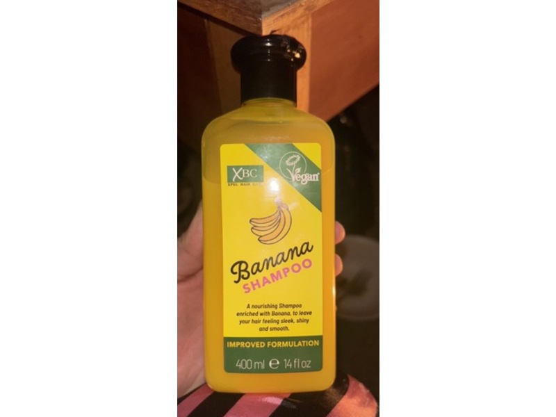 Xbc Banana Shampoo, 14 fl oz/400 mL