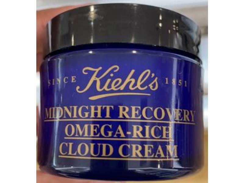 Kiehl's Midnight Recovery Cloud Cream, Omega-Rich, 1.7 fl oz/50 mL