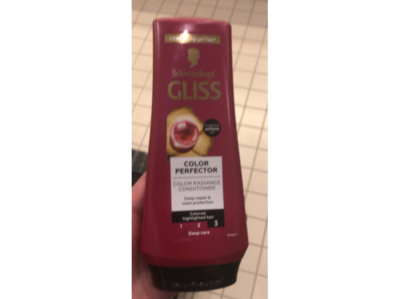 Schwarzkopf Gliss Color Perfector Radiance Conditioner, 200 mL