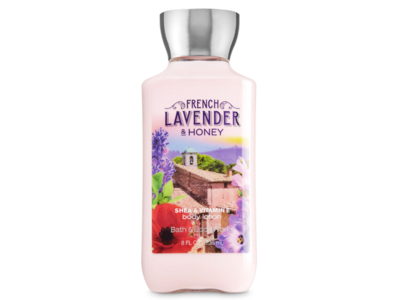 Bath & Body Works Body Lotion, French Lavender & Honey, 8 fl oz/236 mL
