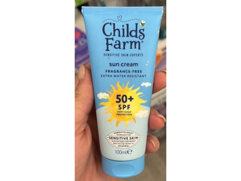 Childs Farm Sun Cream, SPF 50+ , 100 mL
