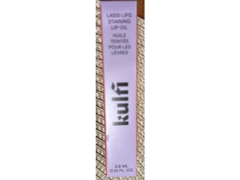 Kulfi Lassi Lips Staining Lip Oil, Guava, 0.12 fl oz/3.8 mL