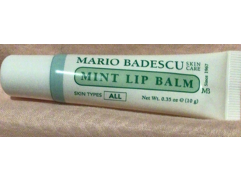 Mario Badescu Lip Balm, Mint, 0.35 oz/10 g