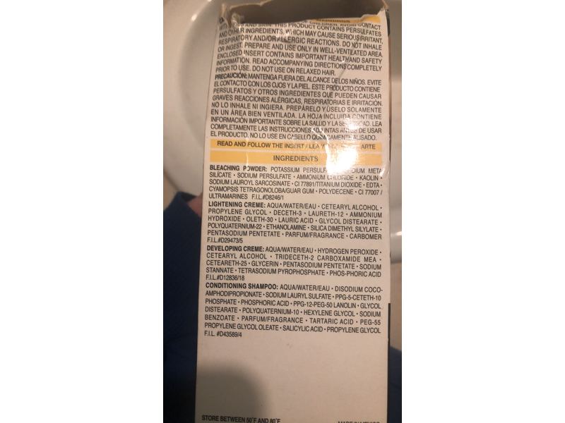 L'Oréal Paris Super Blonde Créme Lightening Kit, 200 Bleach Blonde