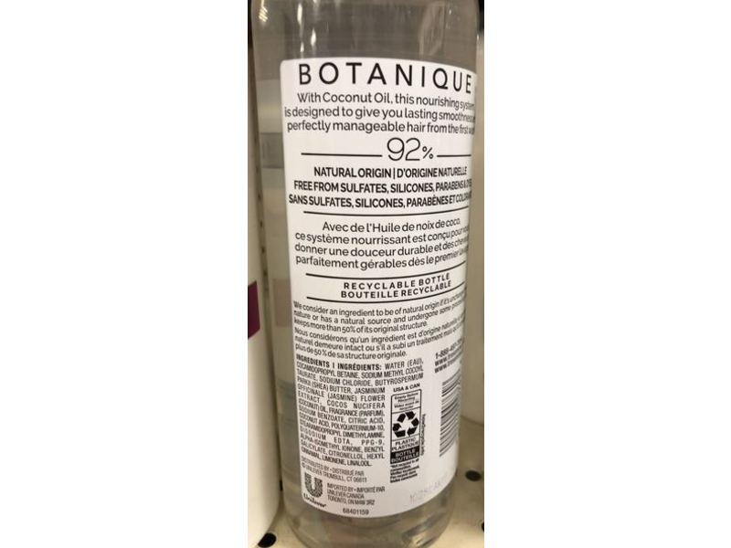 Tresemme Botanique Coconut Nourish Shampoo, Jasmine, Sulfate-Free, 16 fl oz/473 mL