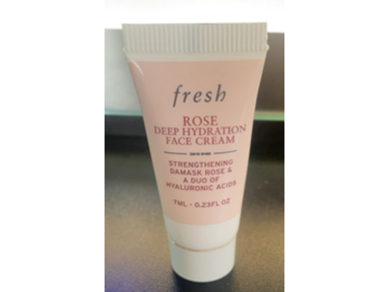 Fresh Rose Deep Hydration Face Cream, 0.23 fl oz/7 mL