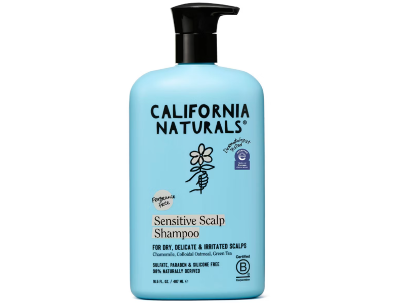 California Naturals Sensitive Scalp Shampoo, 16.5 fl oz/487 mL