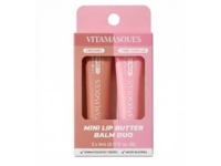 Vitamasques Lip Butter Balm Duo, Caramel & Pink Vanilla, 0.17 fl oz/5 mL, Pack Of 2 - thumbnail 1
