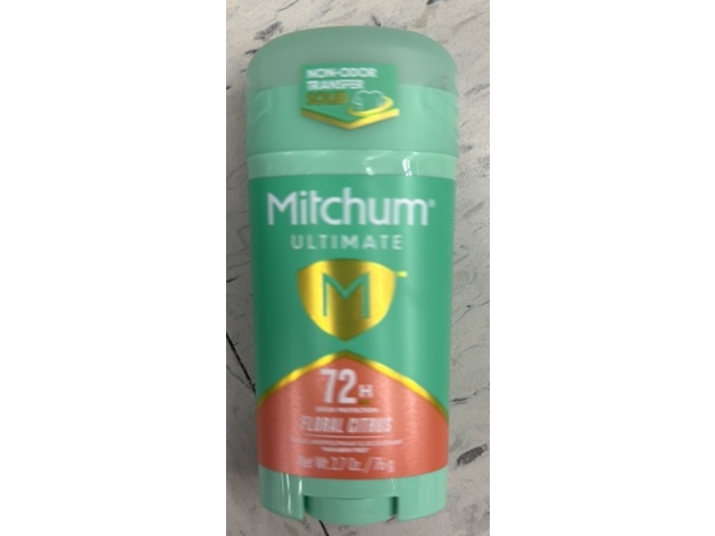Mitchum Ultimate Antiperspirant & Deodorant, Floral Citrus, 2.7 oz/76 g
