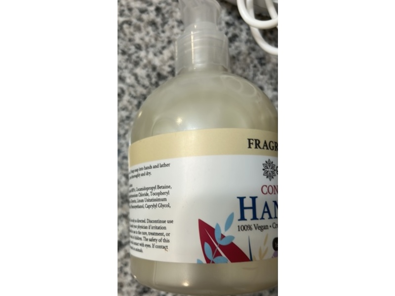 Ginger Lily Farms Botanicals Conditioning Hand Soap, Fragrance Free, 16.9 fl oz/500 mL