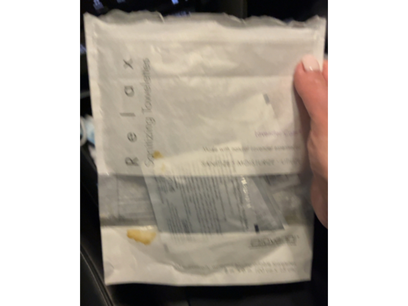 Giovanni Relax Sanitizing Towelettes, Lavender Calm, 20 Count