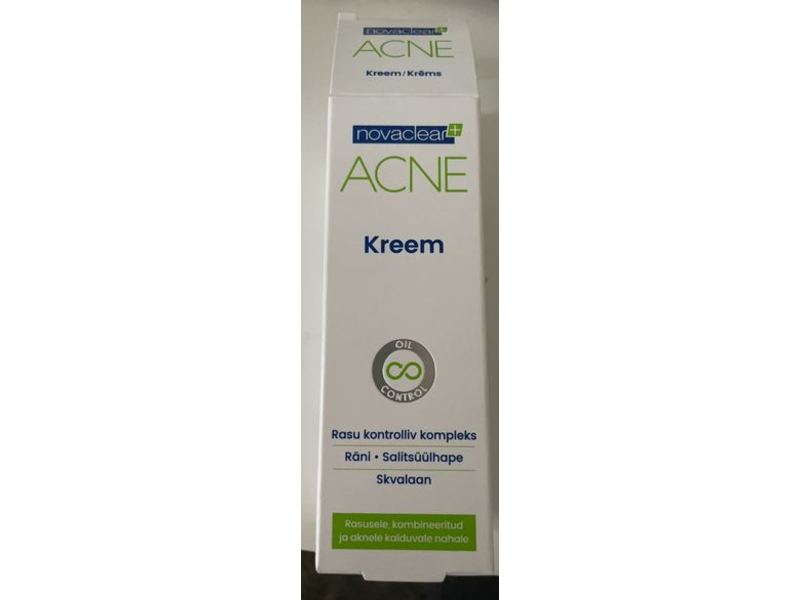 NovaClear Acne Mattifying Face Cream, 1.35 fl oz/40 mL