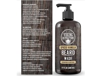 Viking Revolution Beard Wash, Spiced Vanilla, 17 fl oz/500 mL - thumbnail 2