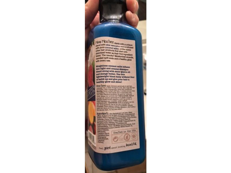 Maui Nourish & Moisture Shampoo, Coconut Milk, 13 fl oz/385 mL