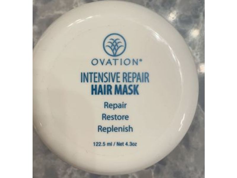 Ovation Intensive Repair Hair Mask, Repair Restore Replenish, 4.3 oz/122.5 mL
