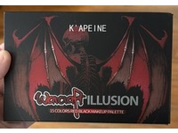 K'Apeine Red Black Makeup Palette, Warcraft Illusion, 16 g - thumbnail 2