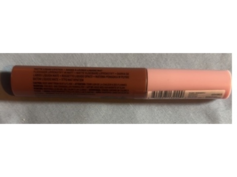 Nyx Professional Makeup Lip Lingerie XXL Matte Liquid Lipstick, Hot Caramelo, 0.13 fl oz/4 mL