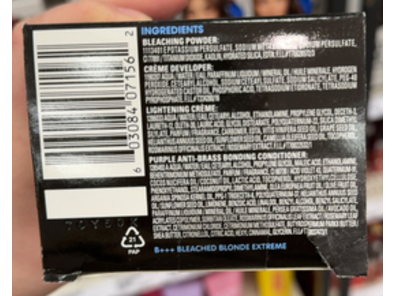 Garnier Olia Bonding Care Bleach Kit, B+++ Bleached Blonde Extreme, 1 Application