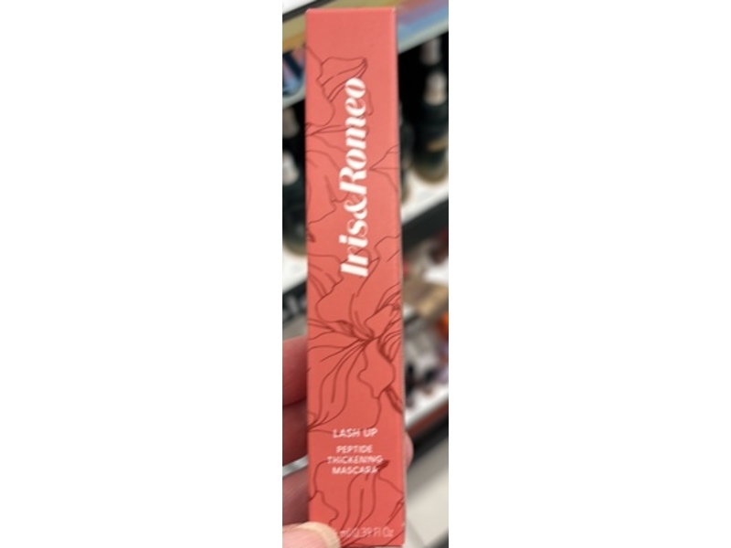 Iris & Romeo Lash Up Peptide Thickening Mascara, Jet Black, 0.39 fl oz